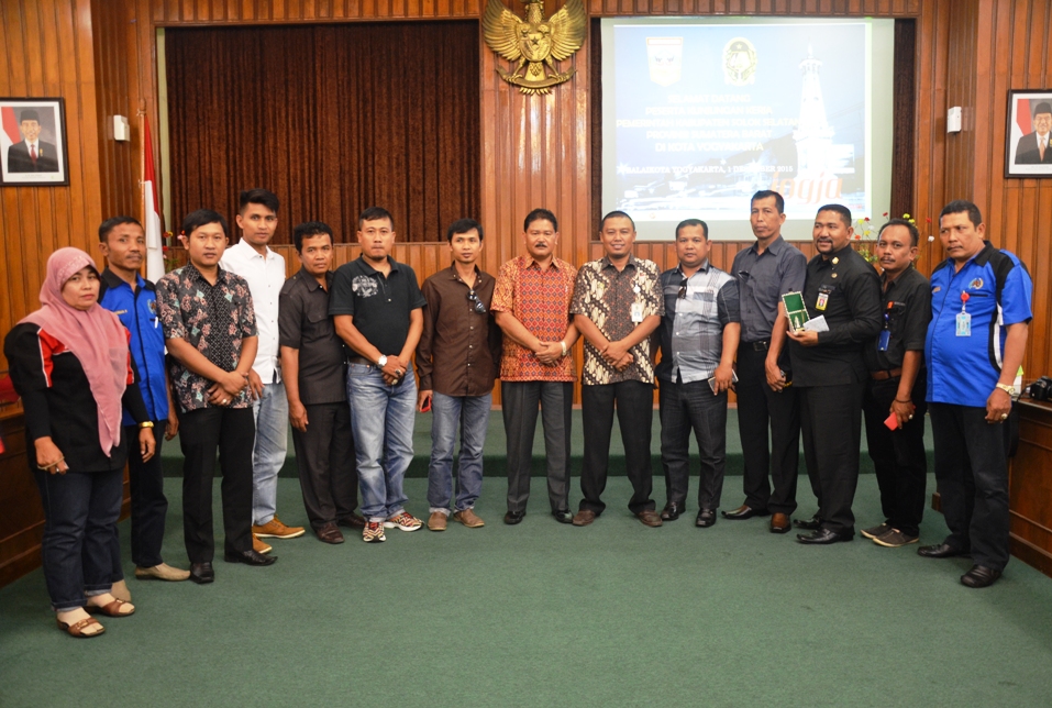 Kabupaten Solok Selatan Belajar Kehumasan di Kota Yogya