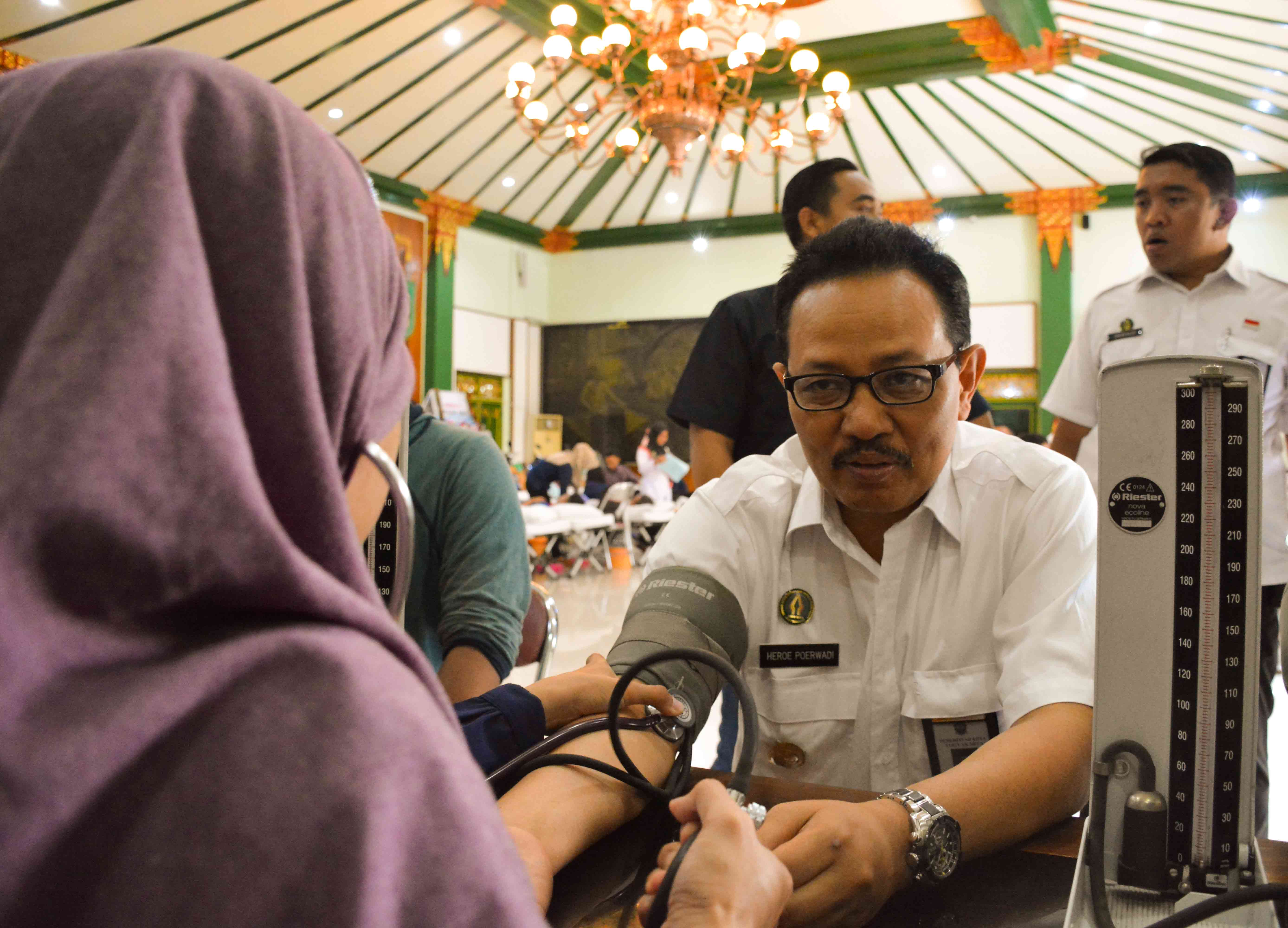 Donor Darah Peringati HUT Pemkot Yogyakarta