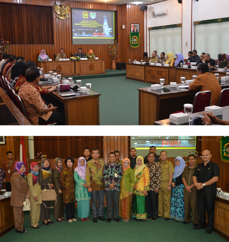 Walikota, Forkopinda dan  Tim Kominda Kota Payakumbuh Studi Banding  Penanganan Aliran Kiri Ke Kota Jogja