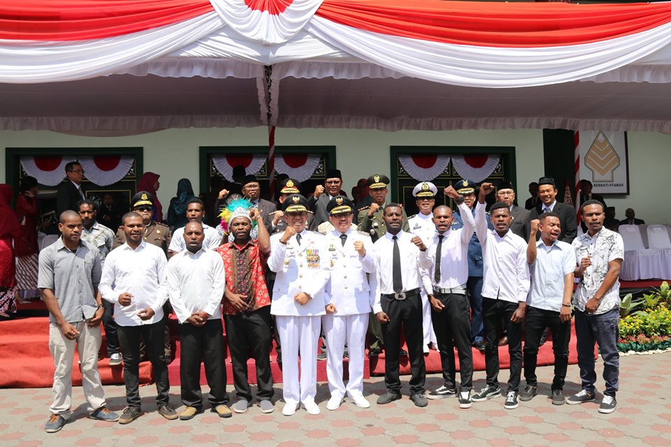 Pimpin Upacara HUT RI ke-74 di Yogyakarta, Walikota Haryadi Suyuti Tegaskan Pentingnya SDM Unggul