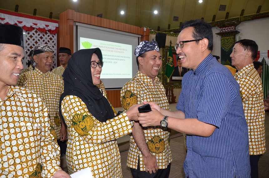 Pelantikan Pengurus HKTI Kota Yogyakarta dan Kabupaten Bantul
