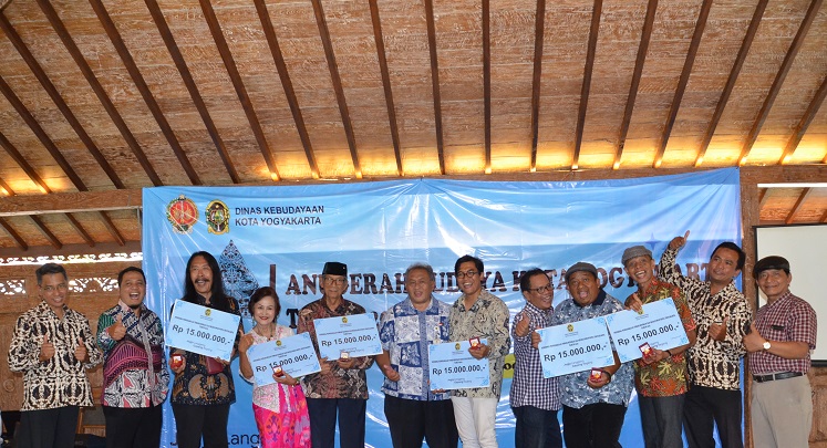 Dinas Kebudayaan Kota Yogya, Berikan Enam Penghargaan Bagi Seniman dan Budayawan di Kota Yogyakarta