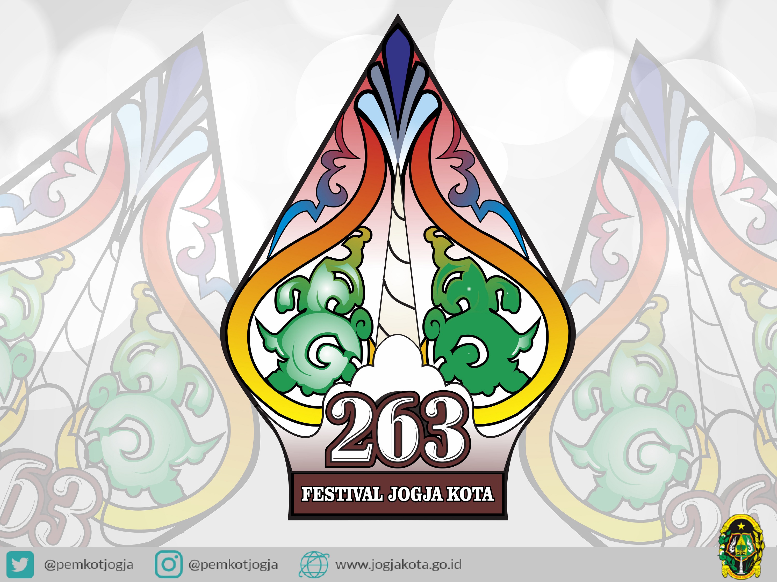 Logo dan Maskot HUT ke-263 Kota Yogyakarta