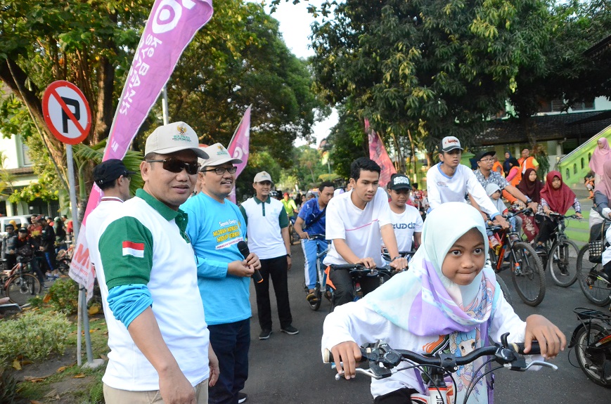 BAZNAS Kota Yogyakarta Gelar Sepeda Gembira
