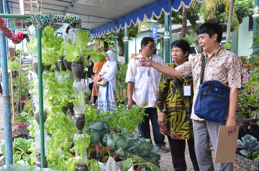 Gelar Potensi Pertanian, Pemkot Yogyakarta Gelar Lanscape Sayuran di Balaikota Yogya