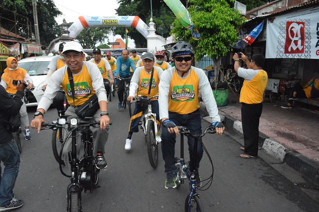 Ribuan Warga Kota Yogya Ikuti Fun Bike “Sego Siketan”