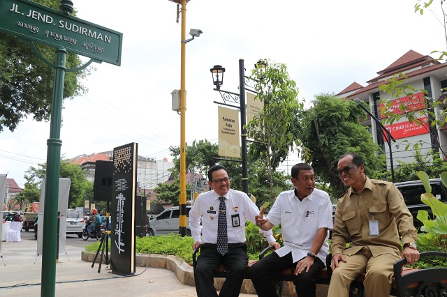 Percantik Wajah Jogja, Walikota Resmikan Pedestrian Sudirman