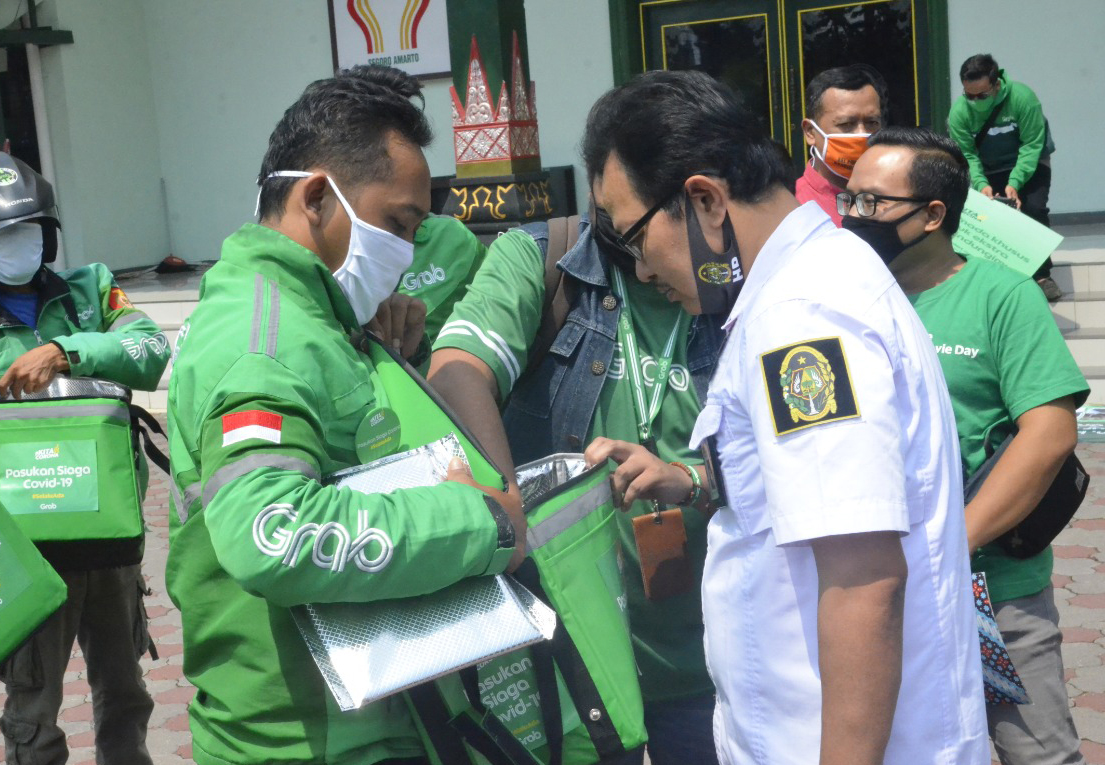 Wakil Walikota Yogyakarta Apresiasi Grab Yang Telah Peduli Kepada Petugas Medis di Kota Yogya