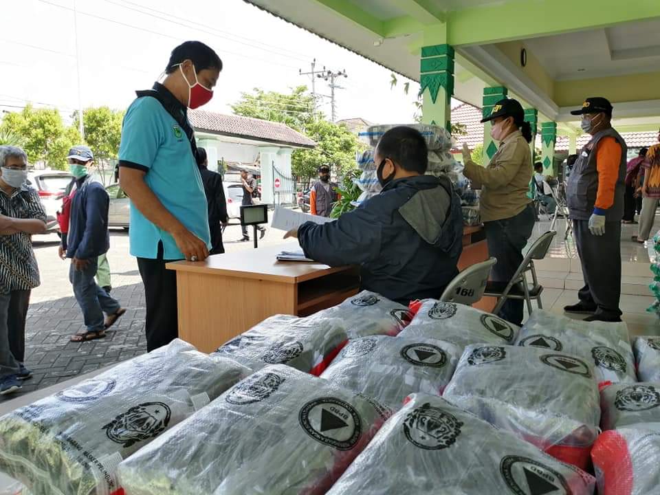 140.700 Buah Masker Telah Didistribusikan Ke Warga Kota Yogya