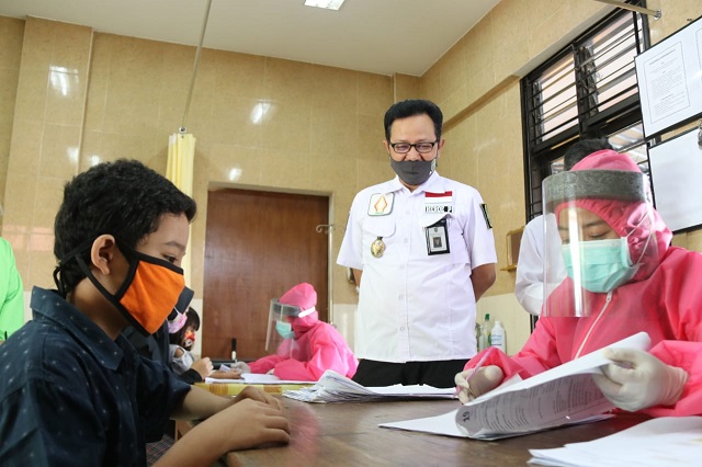 Rapid Test Menyasar 618 Warga Termasuk Anak-anak