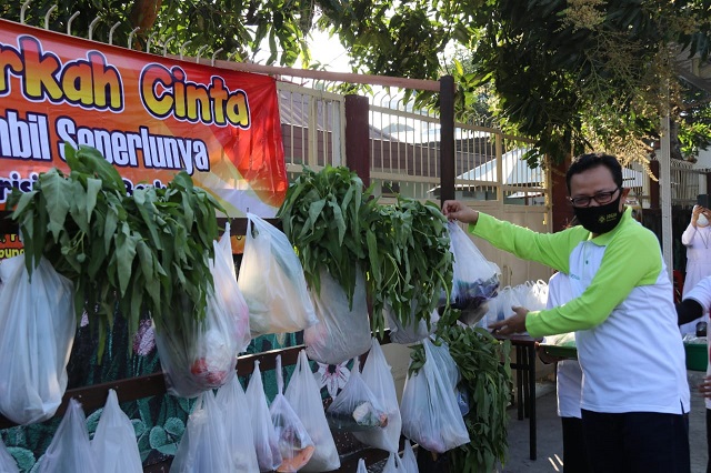 Pasar Berkah Cokrodiningratan Gerakkan Ekonomi Warga 