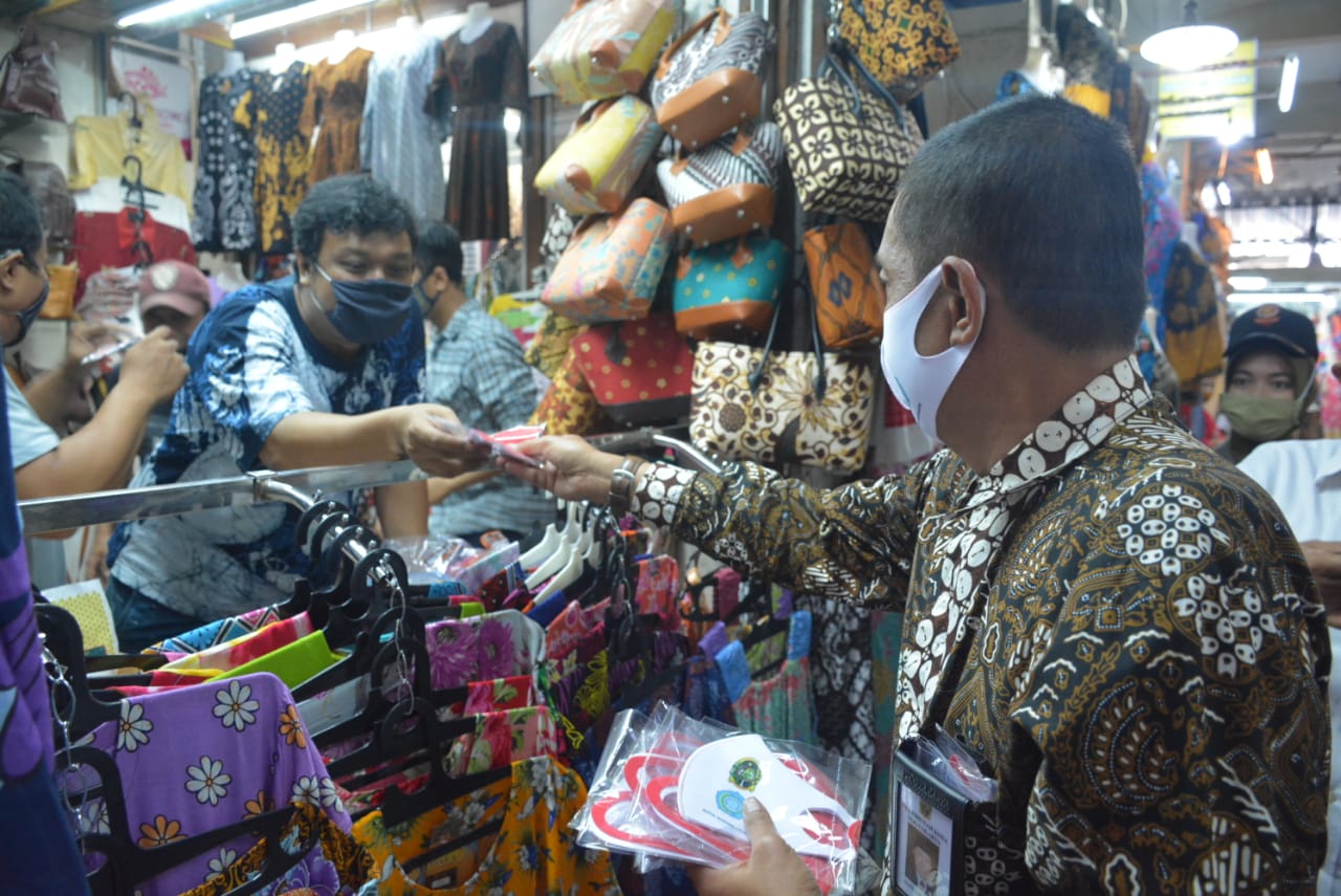 Pemerintah Kota Yogya Bagikan 28 Ribu Masker Guna Cegah Covid-19