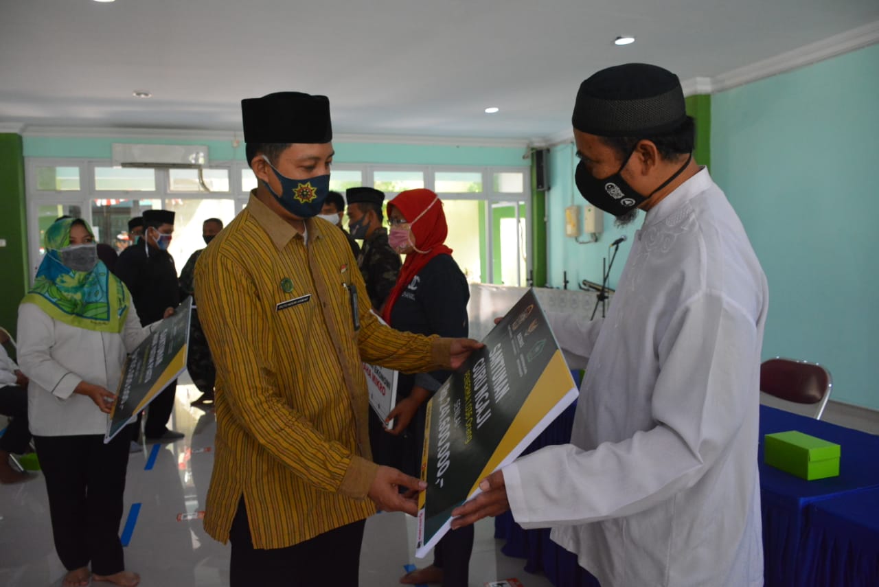 Baznas Kota Yogya Serahkan Bantuan Triwulan 3 Tahun 2020