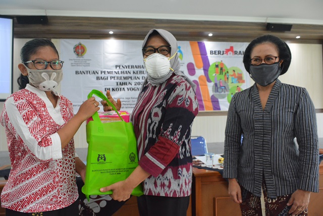 Pemkot Yogya Distribusikan Bantuan Spesifik Untuk Perempuan dan Anak Terdampak Covid-19