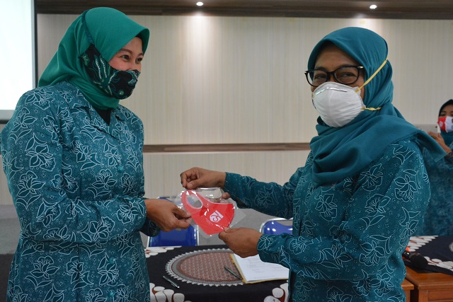 TP PKK Kota Yogya Distribusikan 28 Ribu Masker