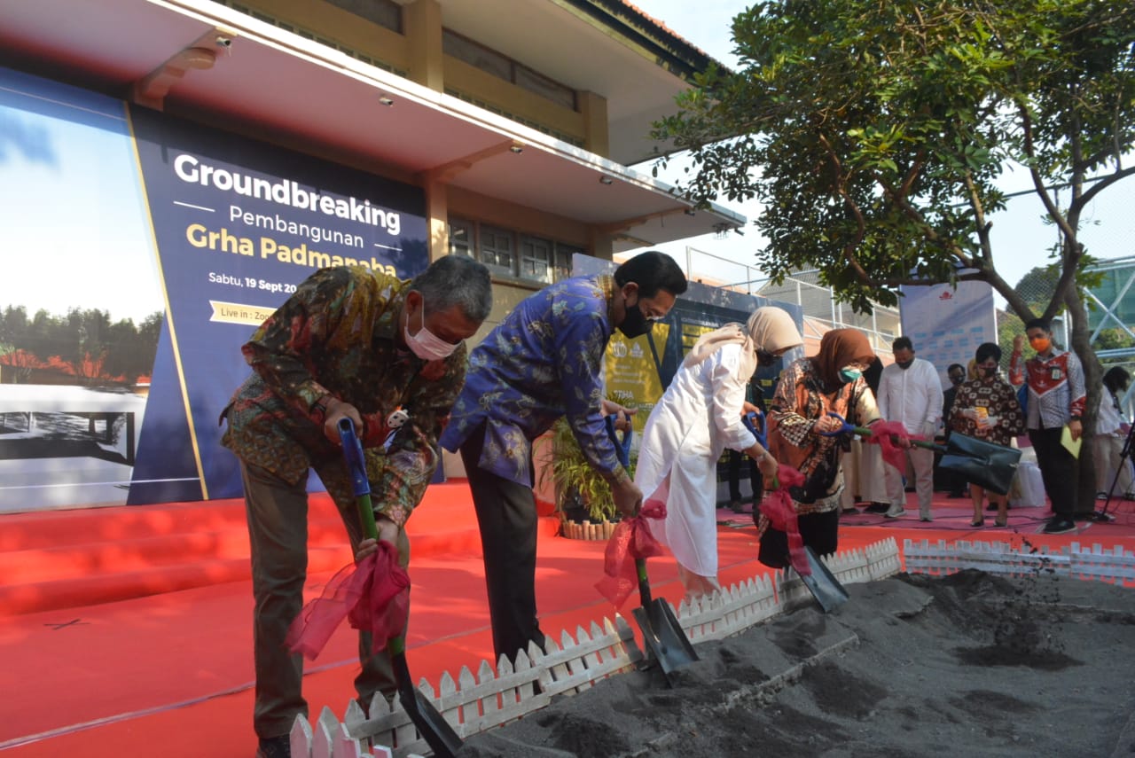 Pembangunan Grha Padmanaba di Mulai