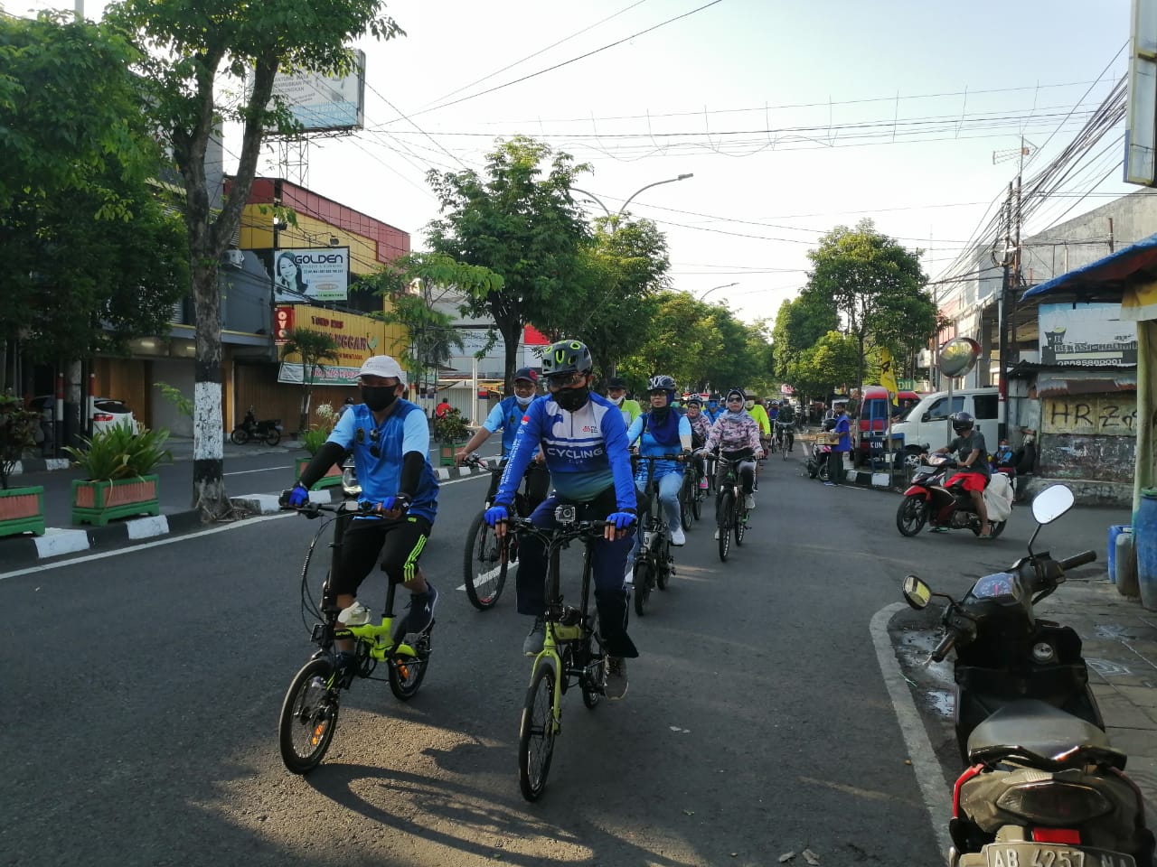 Pagi Ini Wakil Walikota Yogyakarta Gowes Mengelilingi Kecamatan Jetis