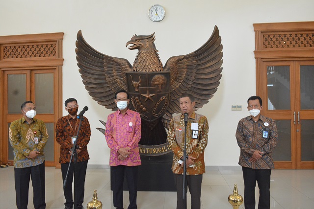 Peresmian Hasil Kegiatan Tahun 2020 Pemerintah Kota Yogyakarta