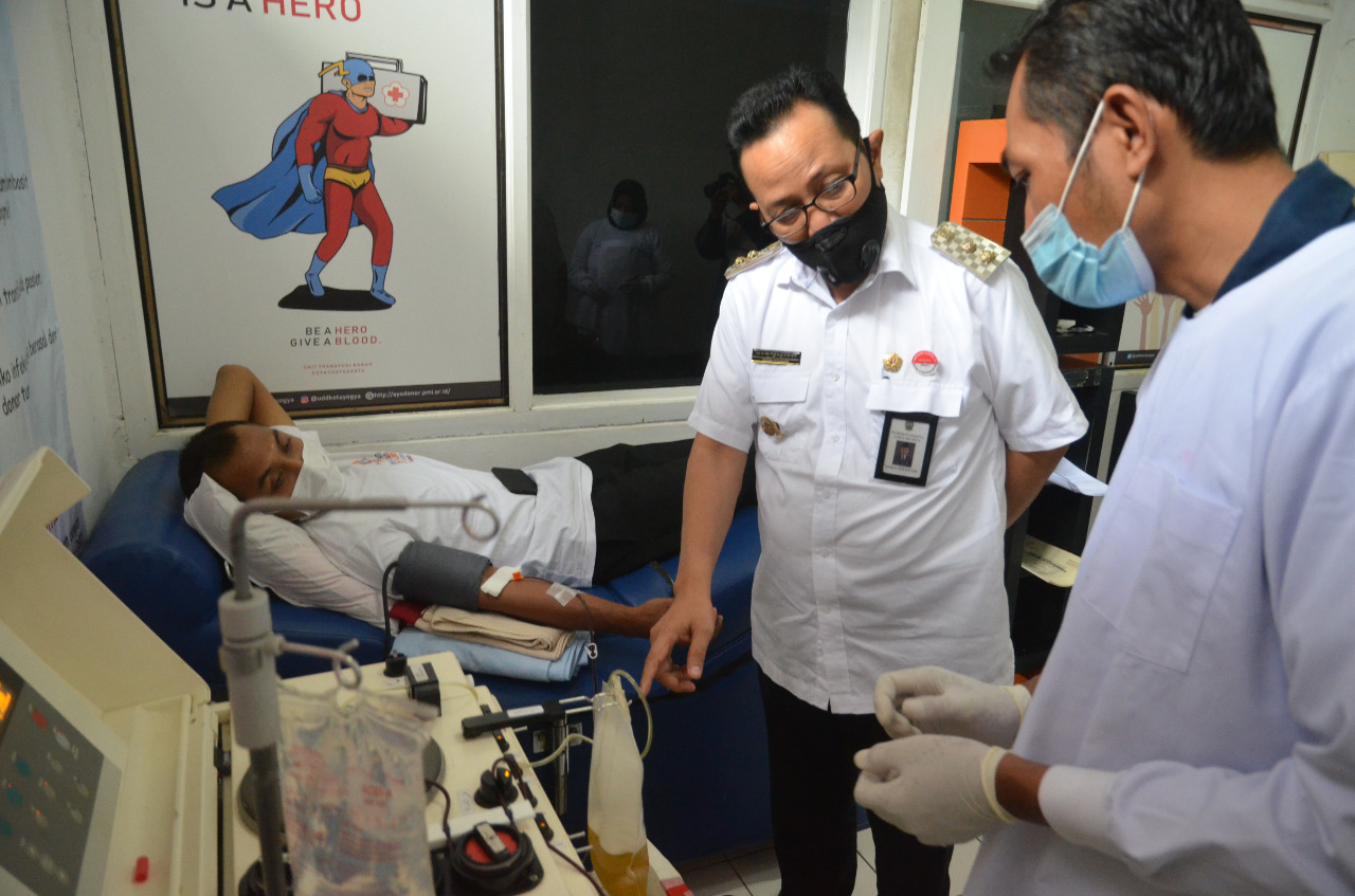 PMI Kota Yogya Layani Donor Plasma konvalesen