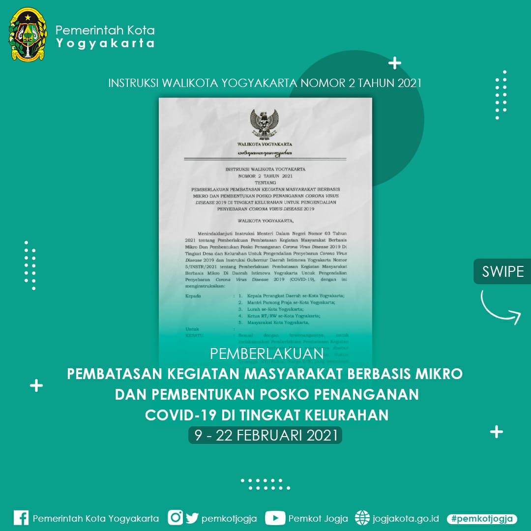 Instruksi Walikota PPKM Berbasis Mikro, Pengawasan Libatkan Jaga Warga