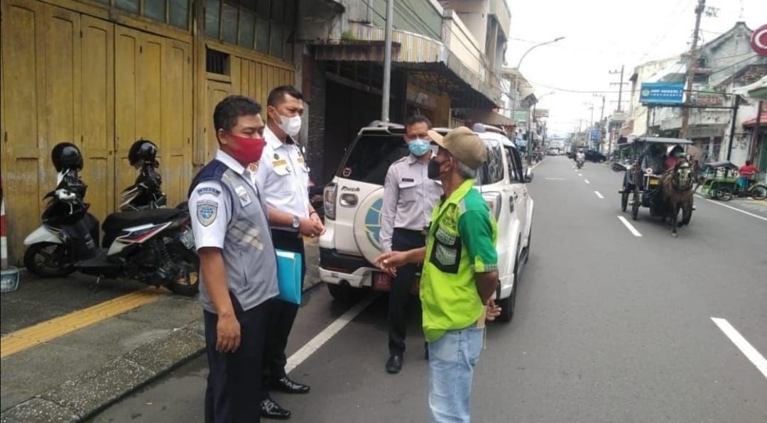 Cegah Penularan Covid-19 di Kota Yogya, Dishub Gencar Lakukan Pembinaan untuk Jukir