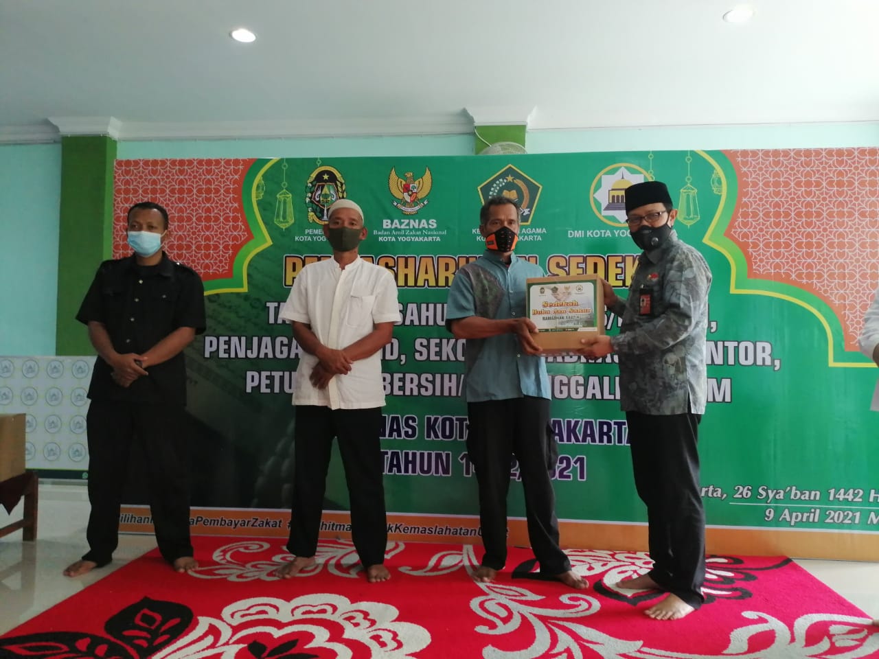 Baznas Kota Yogyakarta Bagikan 2.235 Paket untuk Warga Kurang Mampu