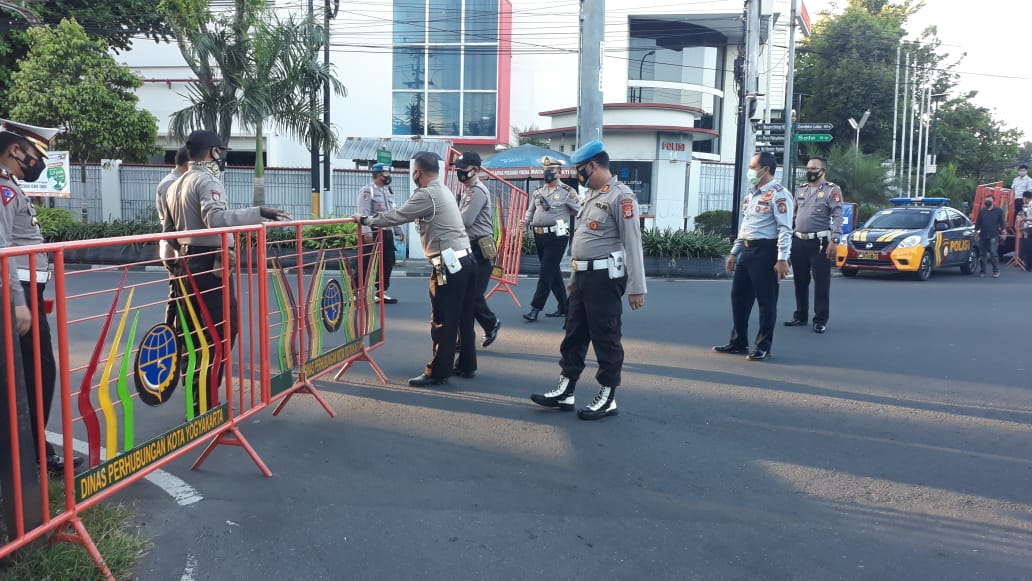 Penyekatan PPKM Darurat  Yogya Turunkan Mobilitas Lalin 57 Persen