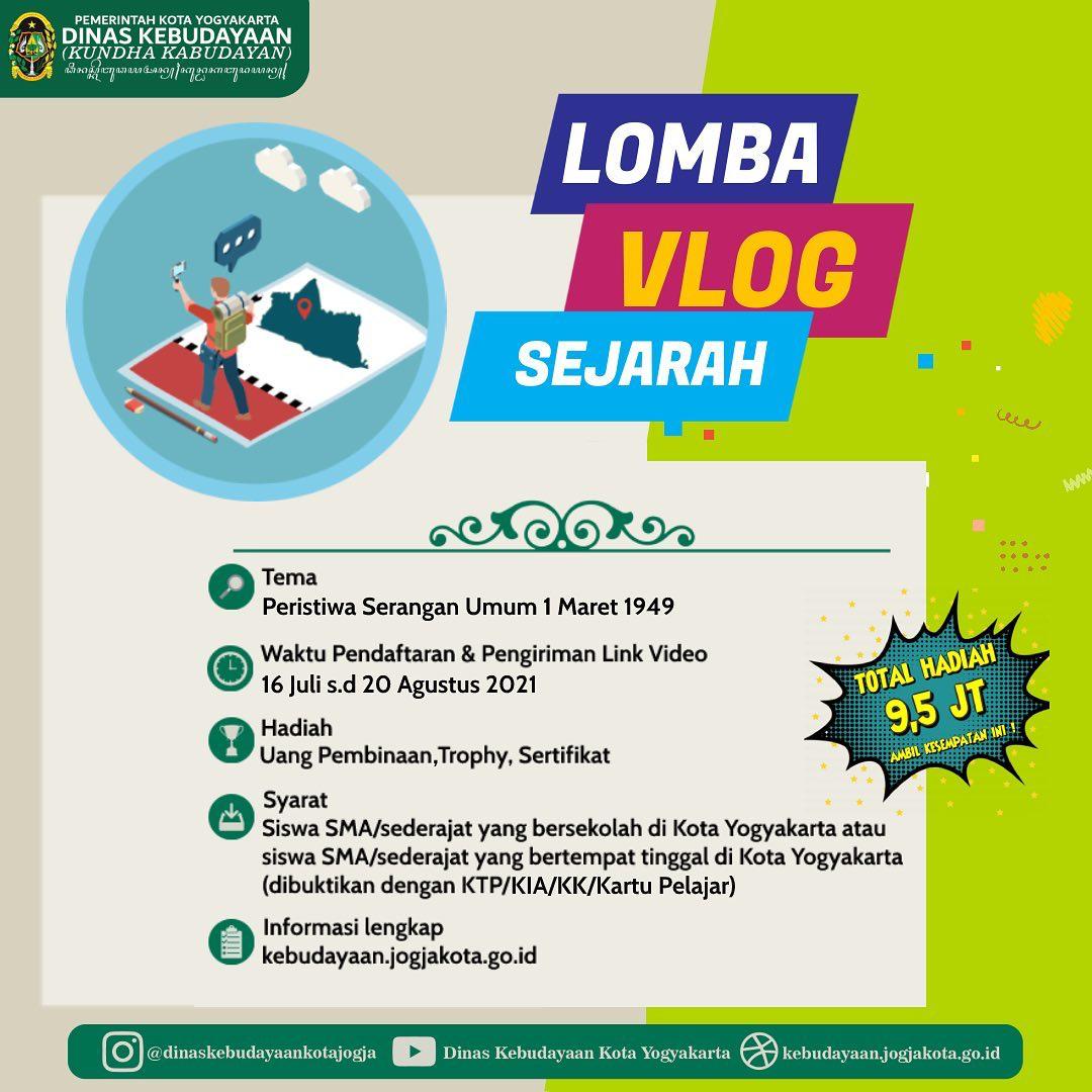 Kundha Kabudayan Ajak Pelajar SMA Ikuti Lomba Vlog Sejarah