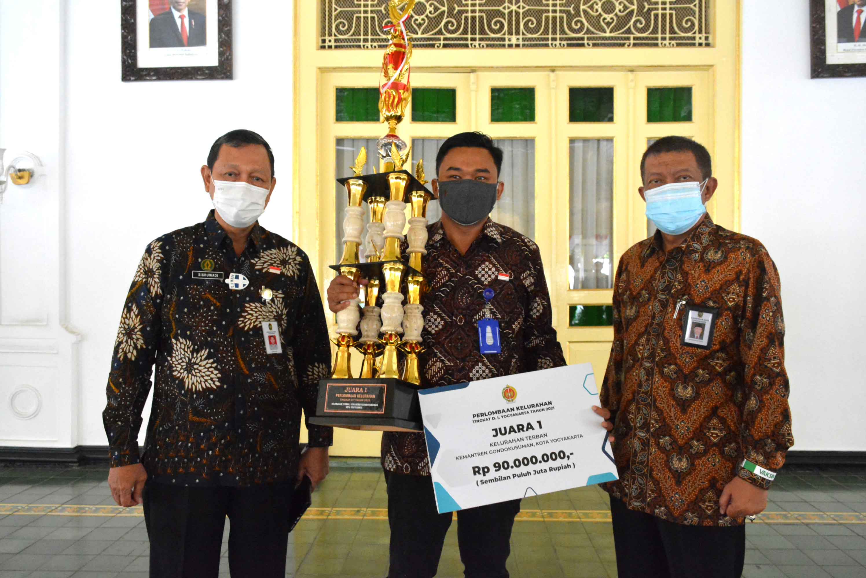 Kelurahan Terban Raih Juara Pertama dalam Lomba Desa dan Kelurahan Tingkat DIY