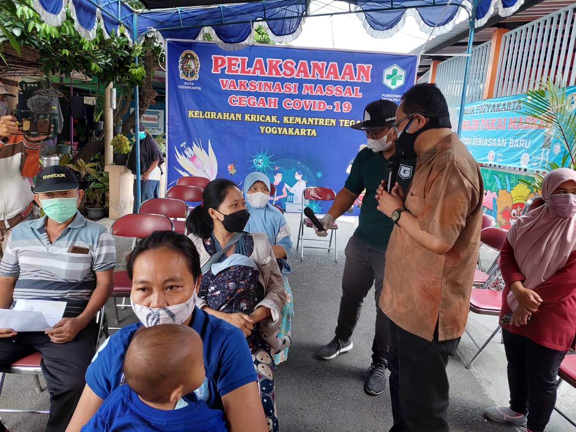 Pemkot Yogya Tuntaskan Vaksinasi Berbasis Wilayah