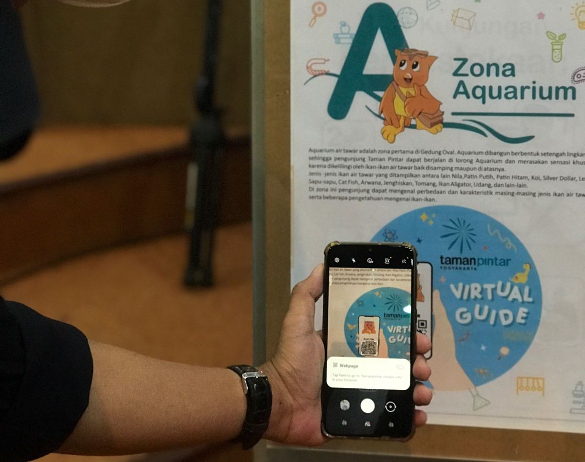 Taman Pintar Beri Layanan  Virtuaal Guide dan 360 Derajat Pada Wisatawan