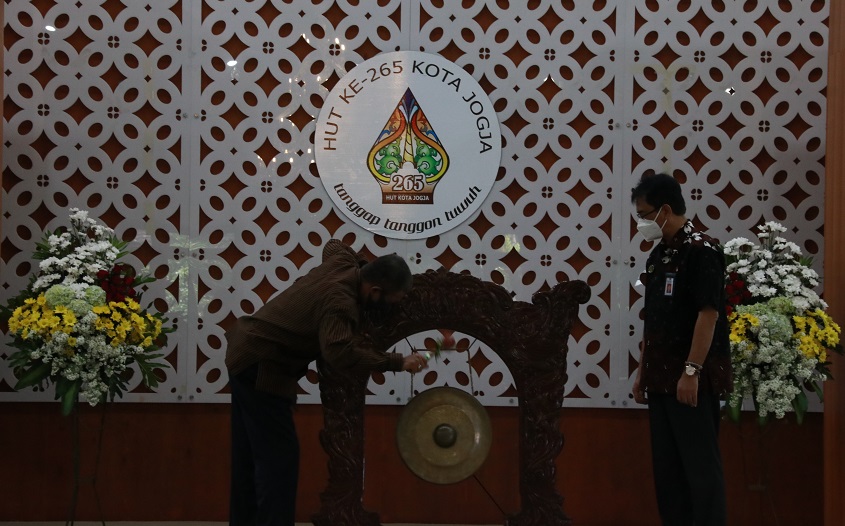 Walikota Resmikan Logo HUT Ke-265 Kota Jogja