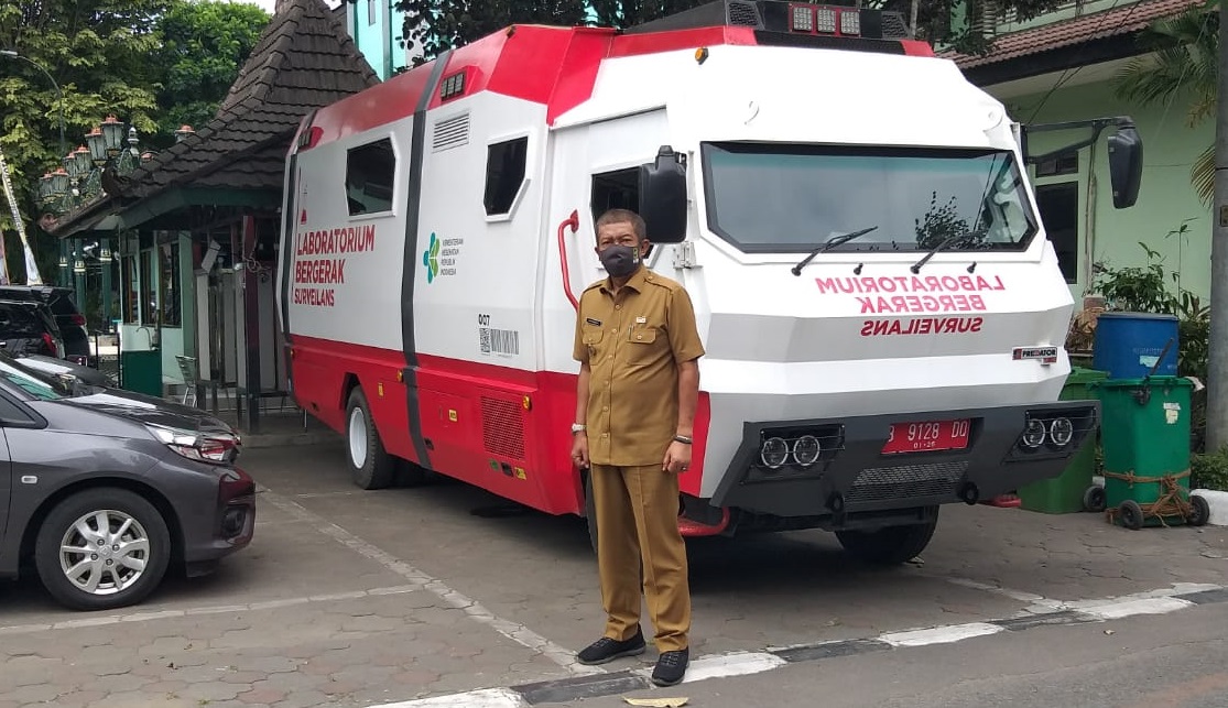 Pemkot Dapat Bantuan Mobil Laboratorium PCR