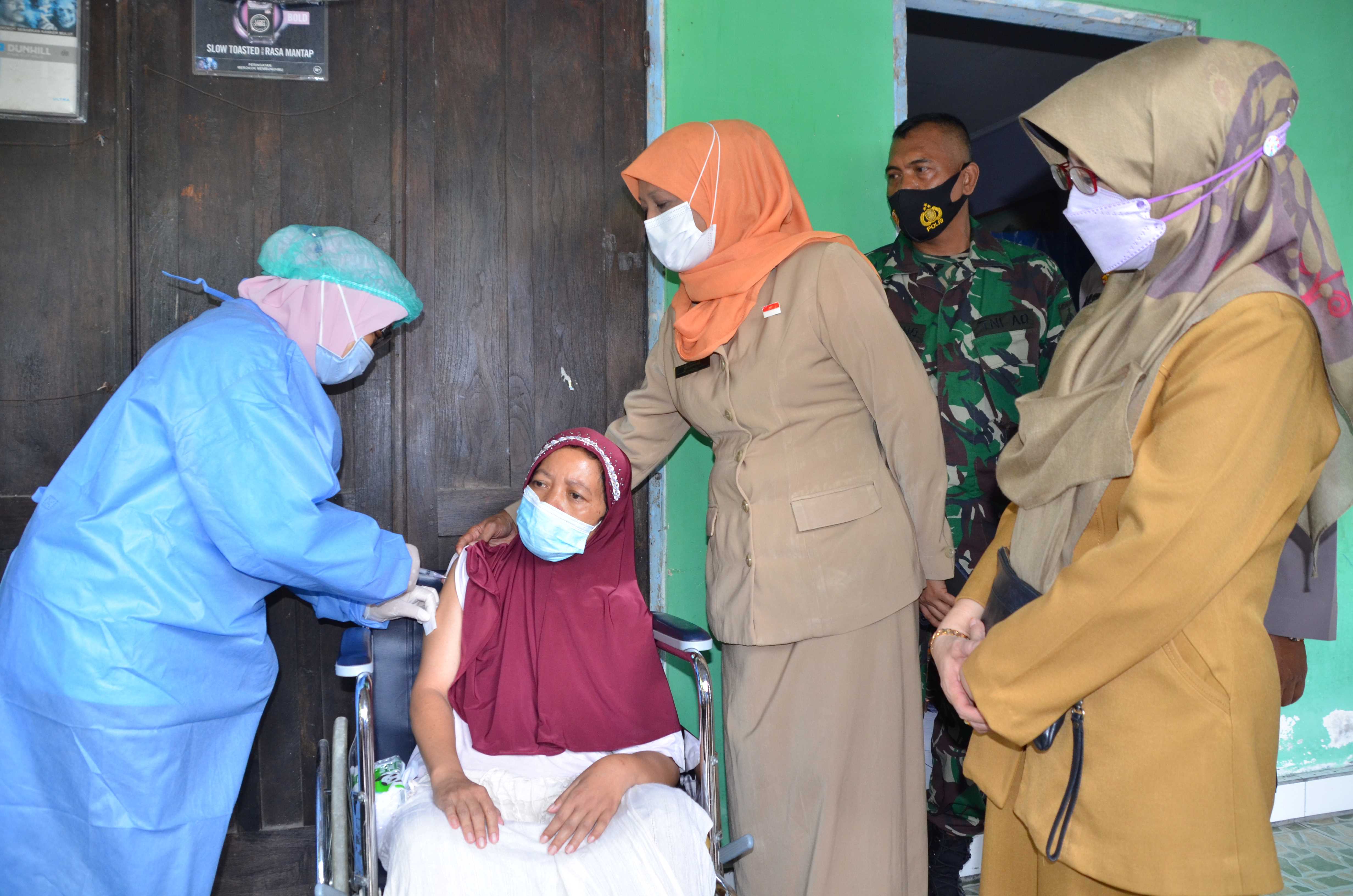 Pemkot Yogya Layani Vaksinasi ke Rumah Warga Disabilitas   