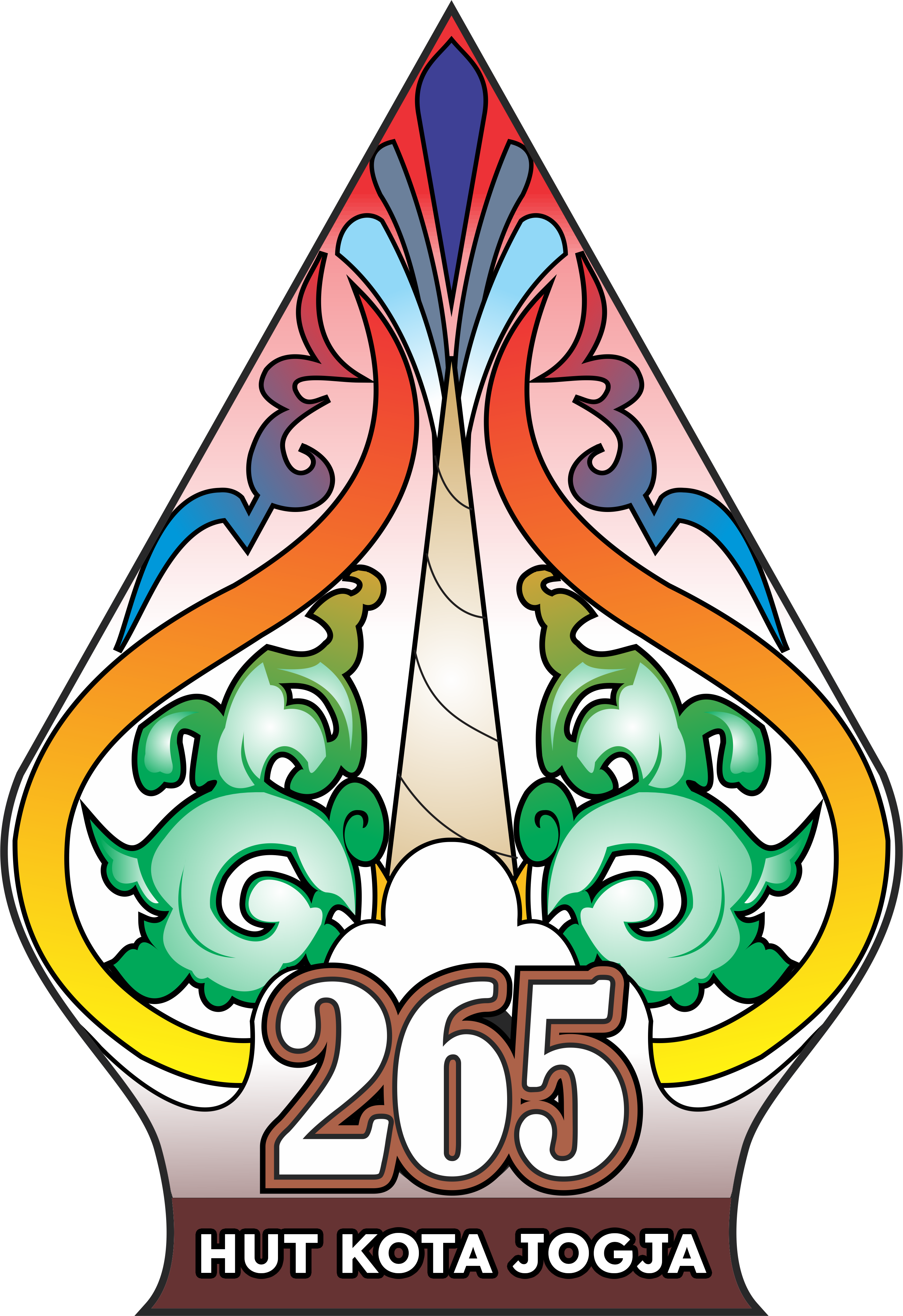 Portal Berita Pemerintah Kota Yogyakarta  Logo HUT ke265 Kota Yogyakarta