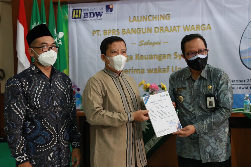 Wakaf Tunai Bantu Kegiatan Pemberdayaan Masyarakat