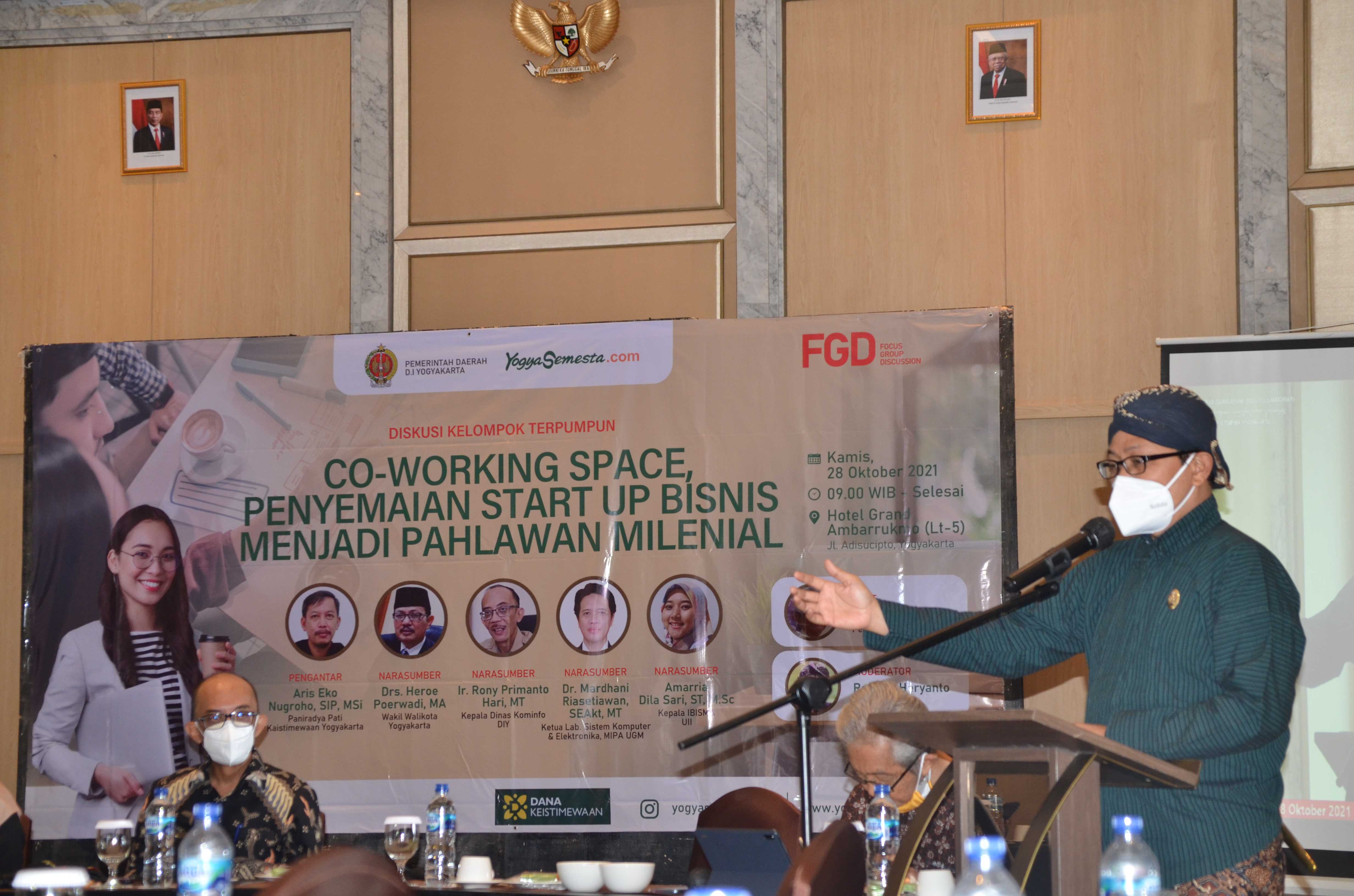 Pemkot Dorong Co- Working Space untuk Pengembangan Industri Kreatif   