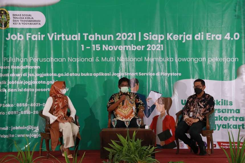 Job Fair 2021 Kota Yogya Diikuti Puluhan Perusahaan