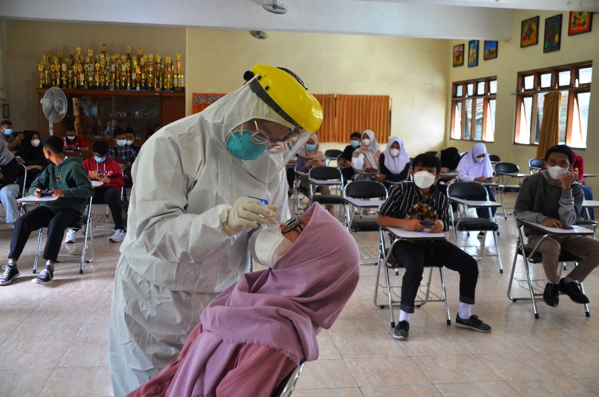 Pemkot Yogyakarta Lakukan Pemeriksaan Covid-19 di Sekolah