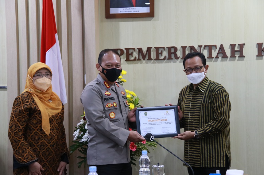 Wawali Resmikan Polsek Ramah Anak di Kota Yogyakarta