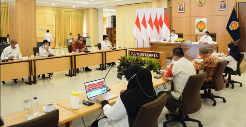 Jelang Tahun Baru 2022, Pemda DIY Intensifkan Koordinasi dengan Kabupaten/Kota