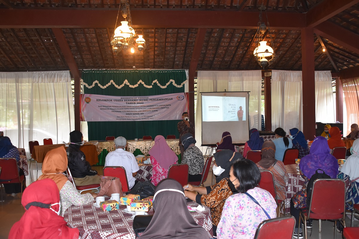 10 KUBE di Kota Yogyakarta Peroleh Bantuan Modal Usaha