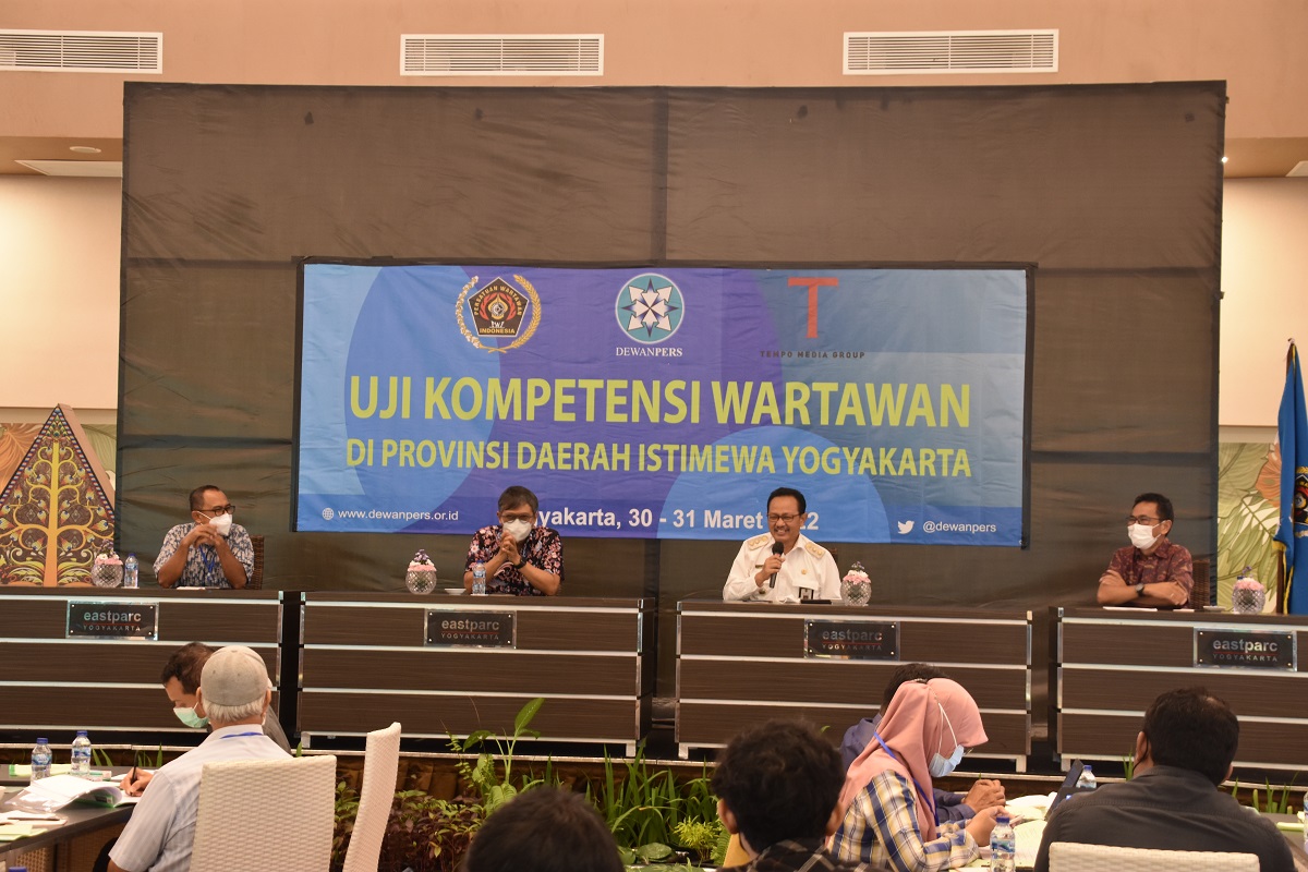 Uji Kompetensi Wartawan Lahirkan Sikap Profesional