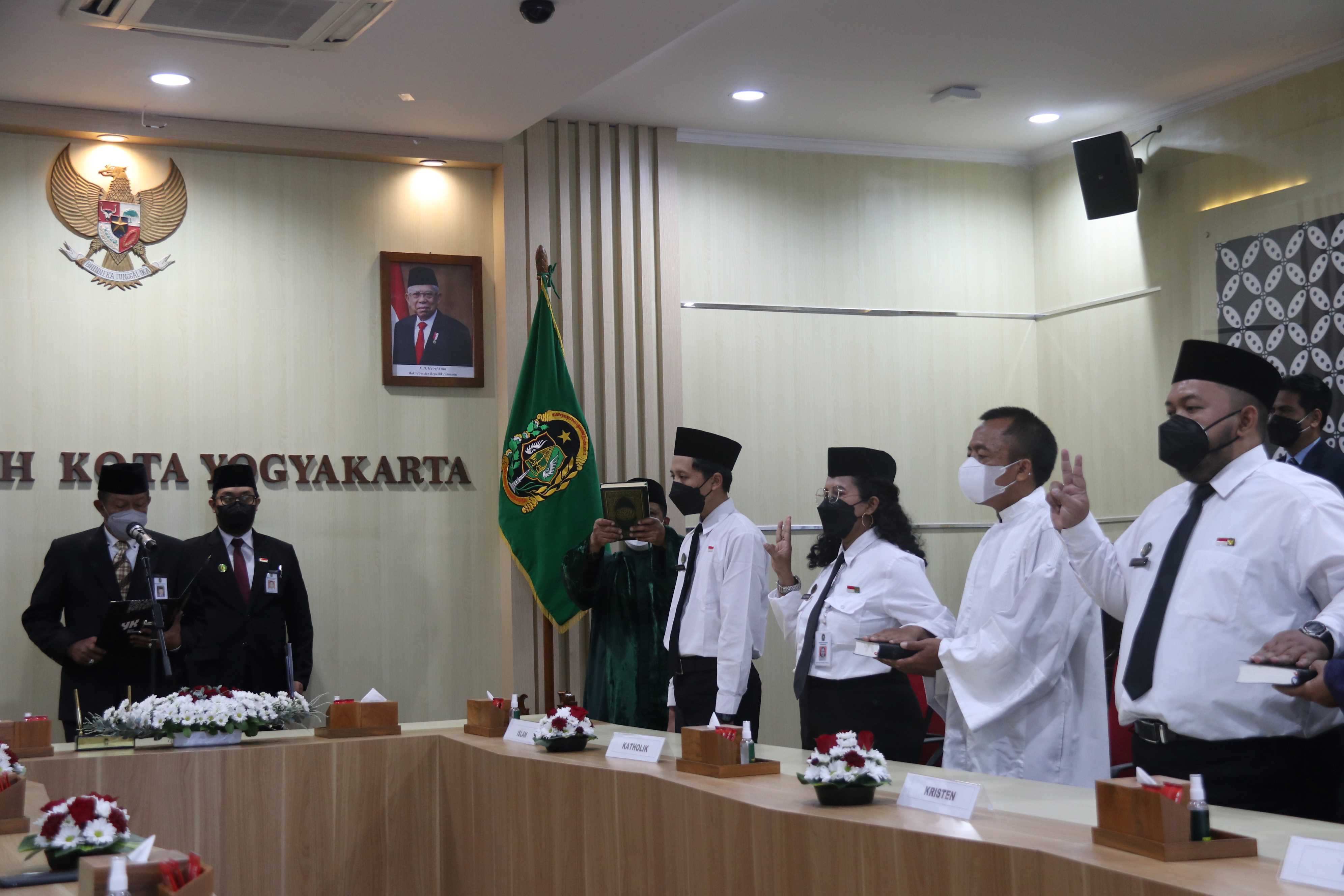 Walikota Yogya Lantik PNS Formasi 2019