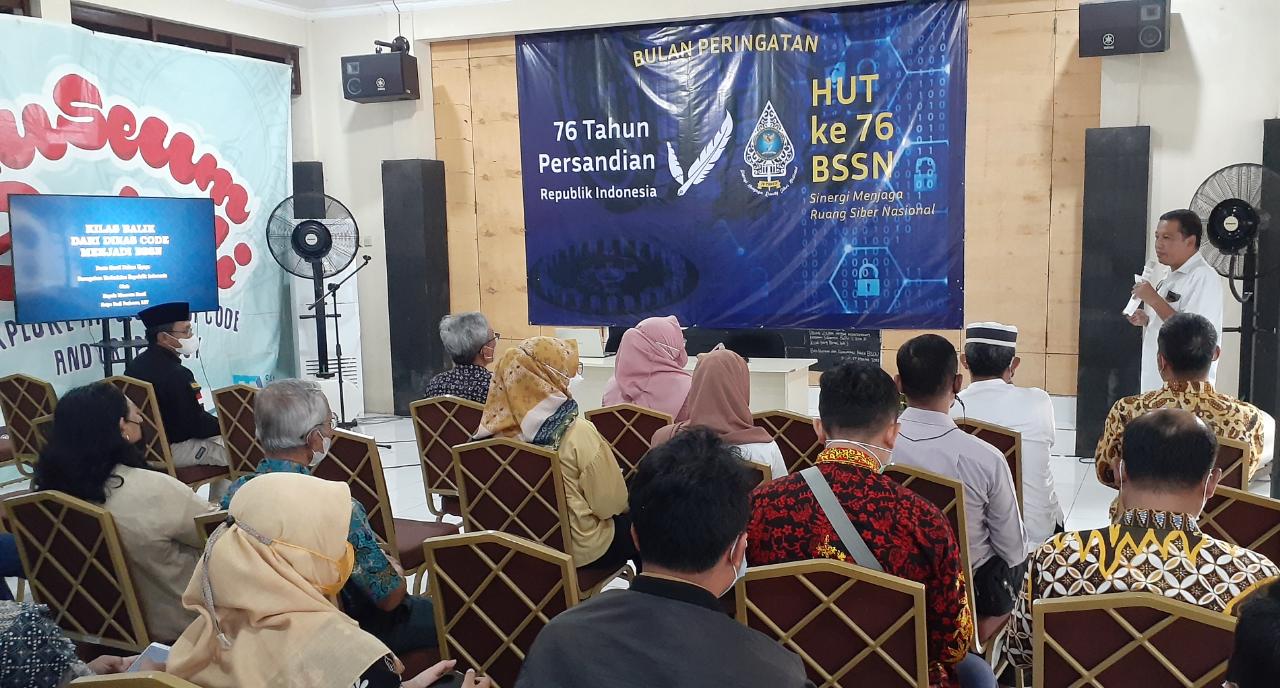 HUT Ke-76 Persandian, Kenang Jasa Pejuang Sandi