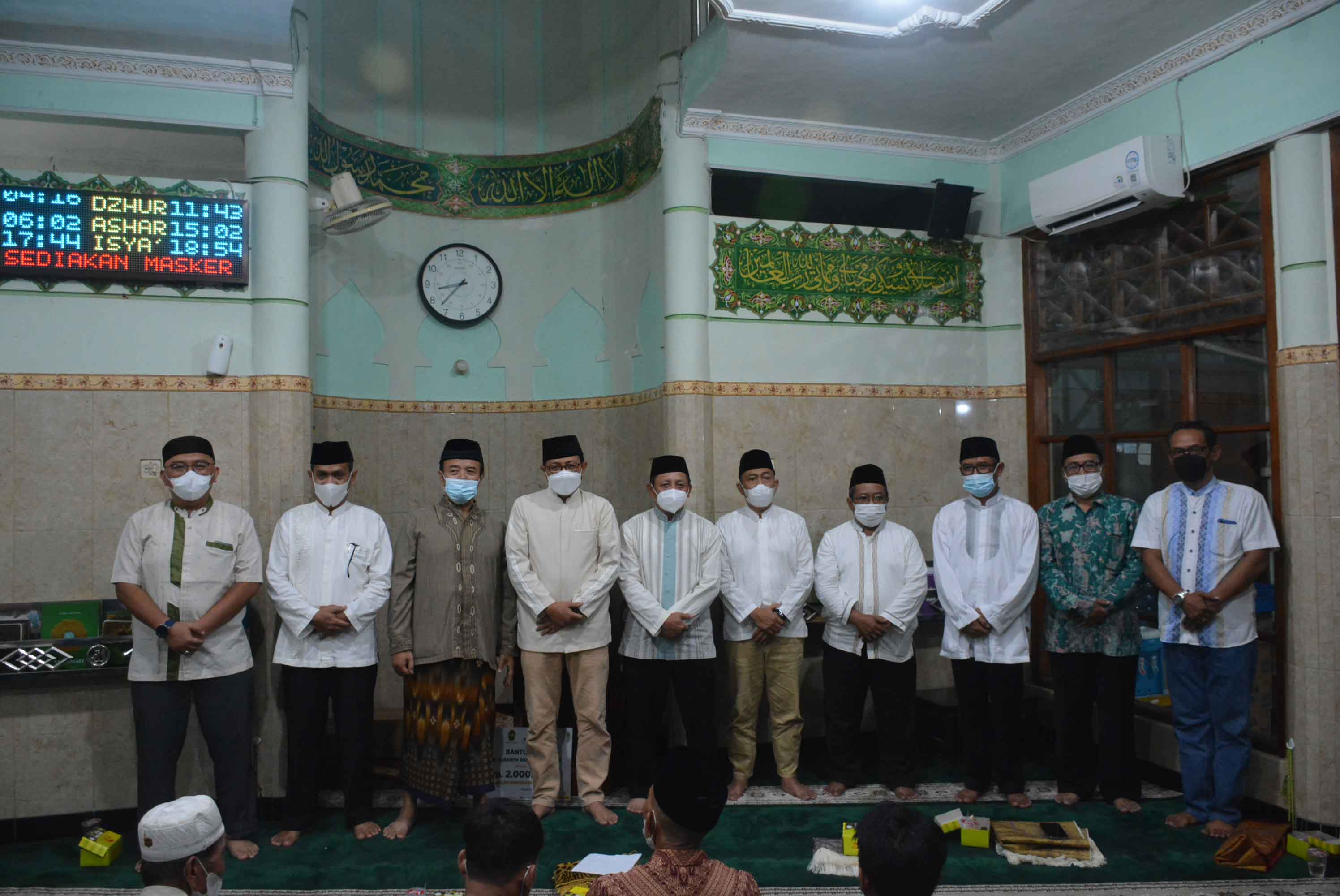 Jalin Silaturahmi, Wawali Tarawih di Masjid Ukhuwah Islamiyah Demangan