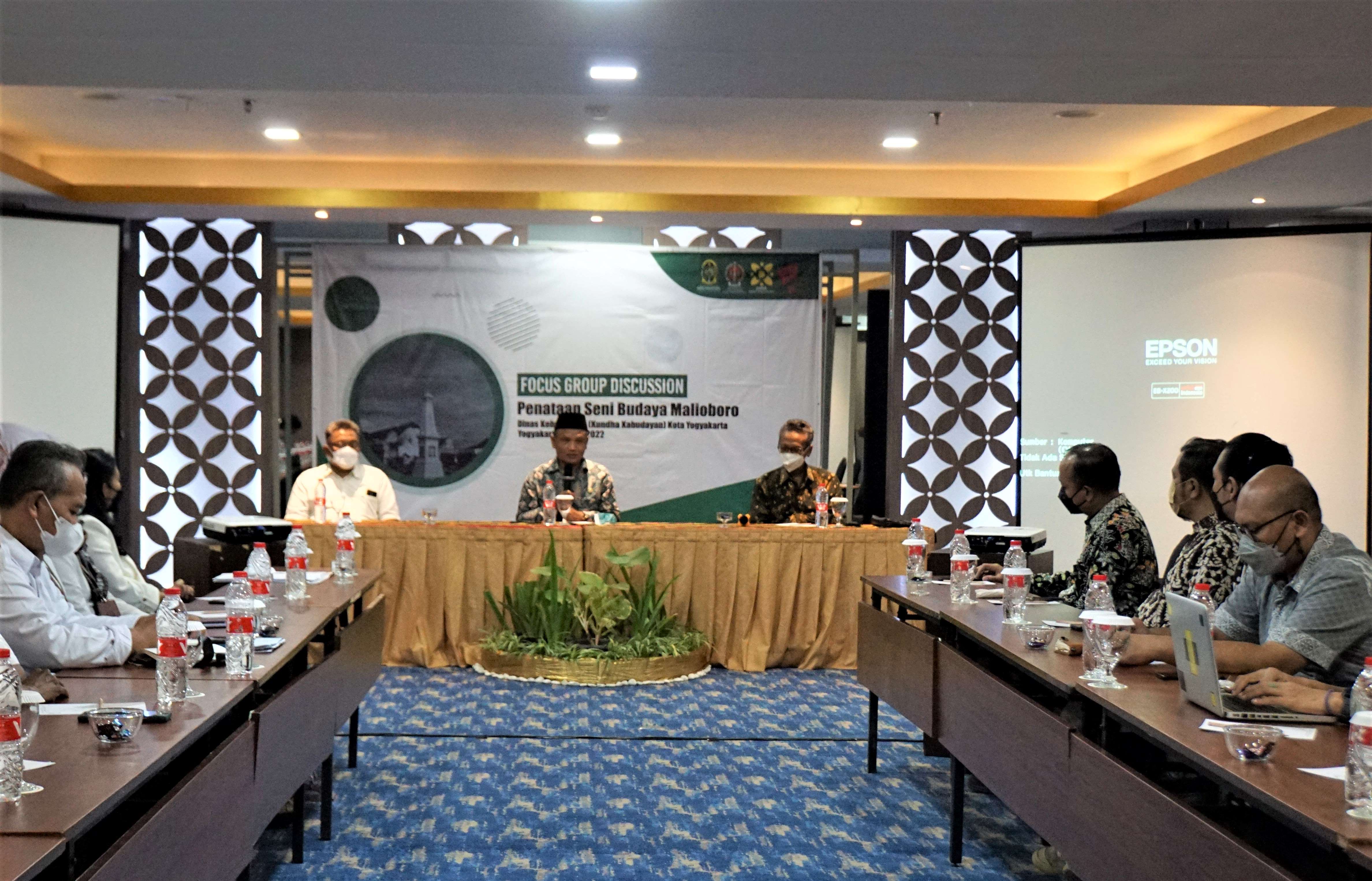 Pemkot Jaring Masukan Penataan Seni Budaya Malioboro   