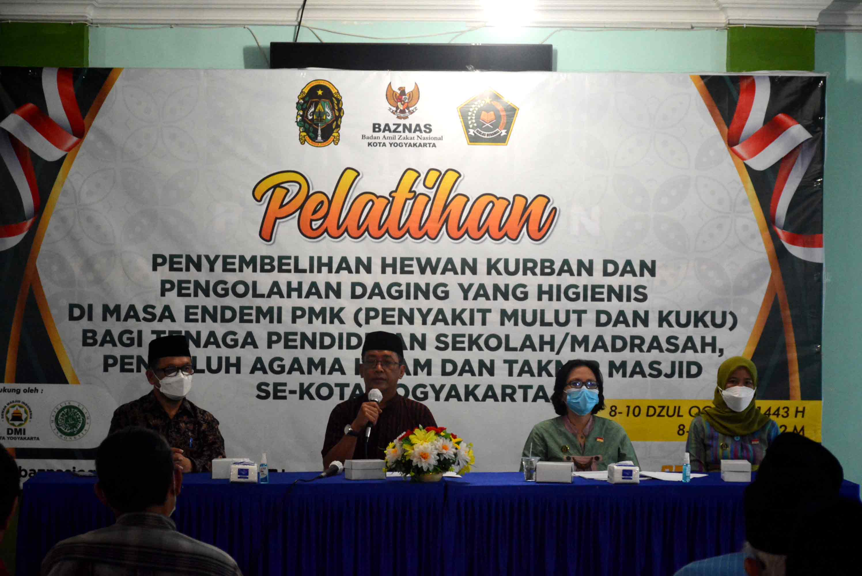 Pastikan Kesehatan Hewan Kurban, Pemkot Gelar pelatihan Pengelolaan Ibadah Kurban