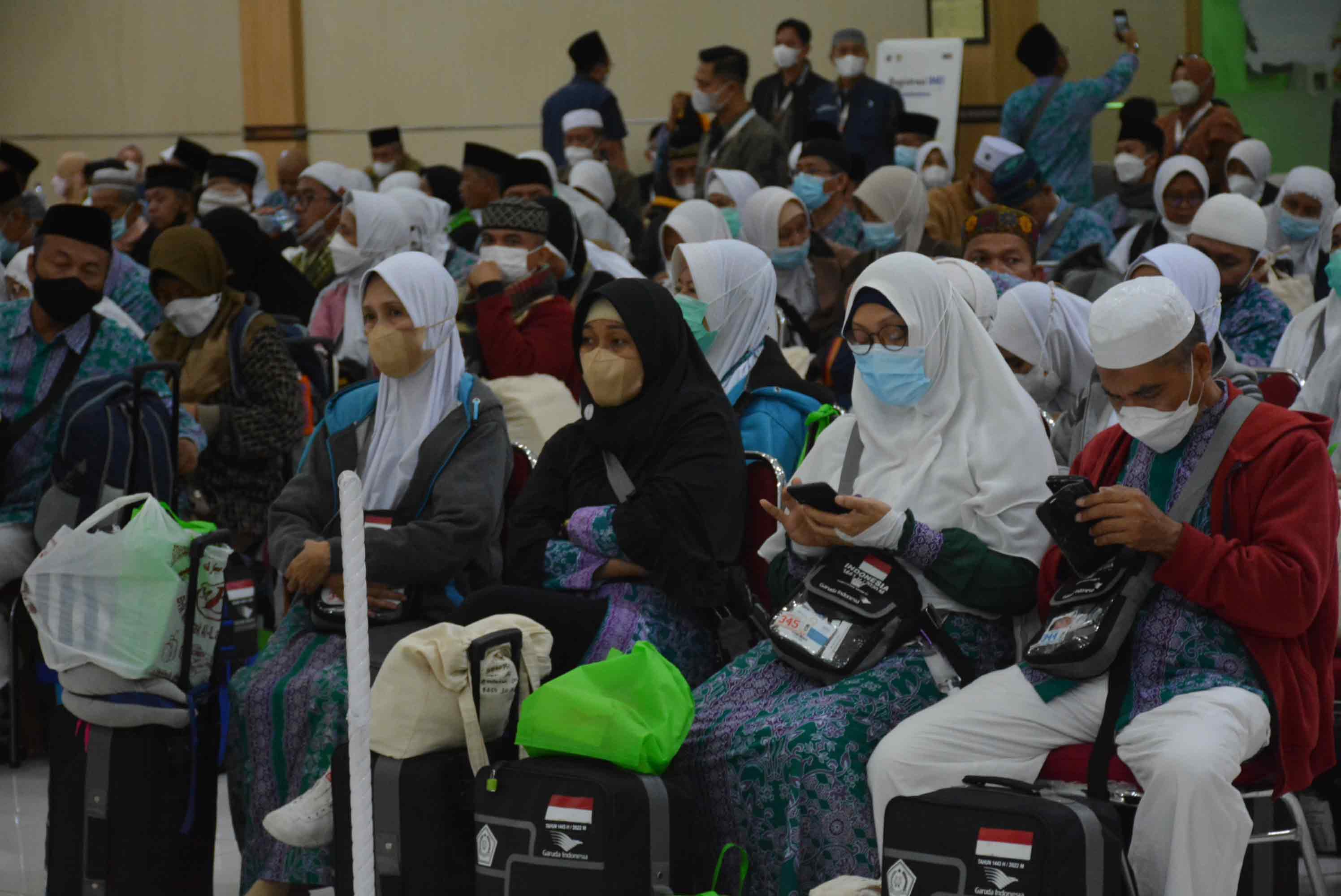156 Jamaah Haji Kota Yogyakarta Pulang dengan Selamat