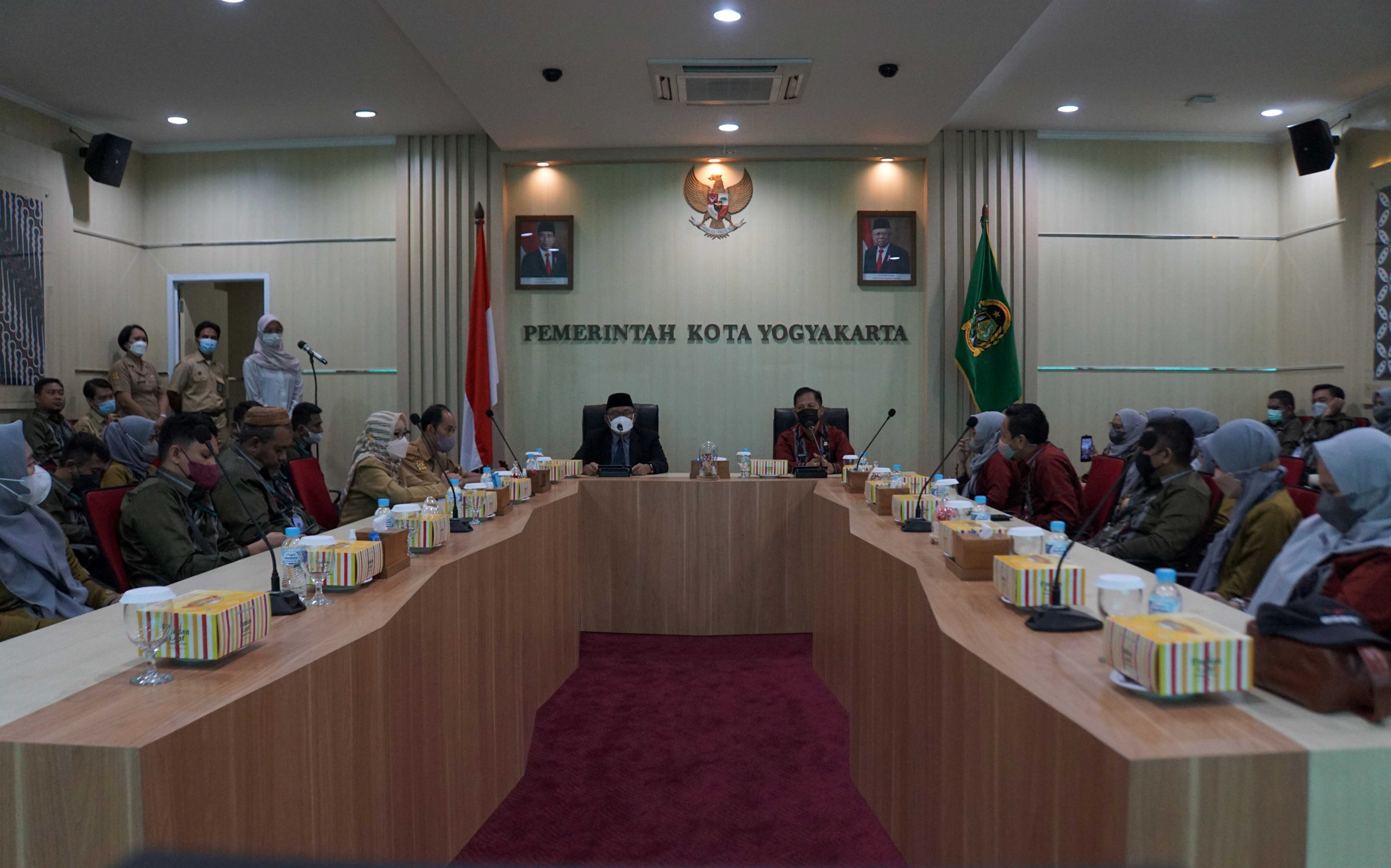 Pemkot Yogya Terima Studi Lapangan Peserta PKA Sulawesi Tengah     